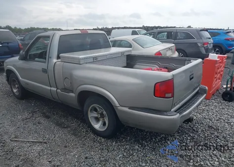 1998 Chevrolet S-10 Ls Sportside z USA, uszkodzony, nr VIN 1GCCS1446W8190522